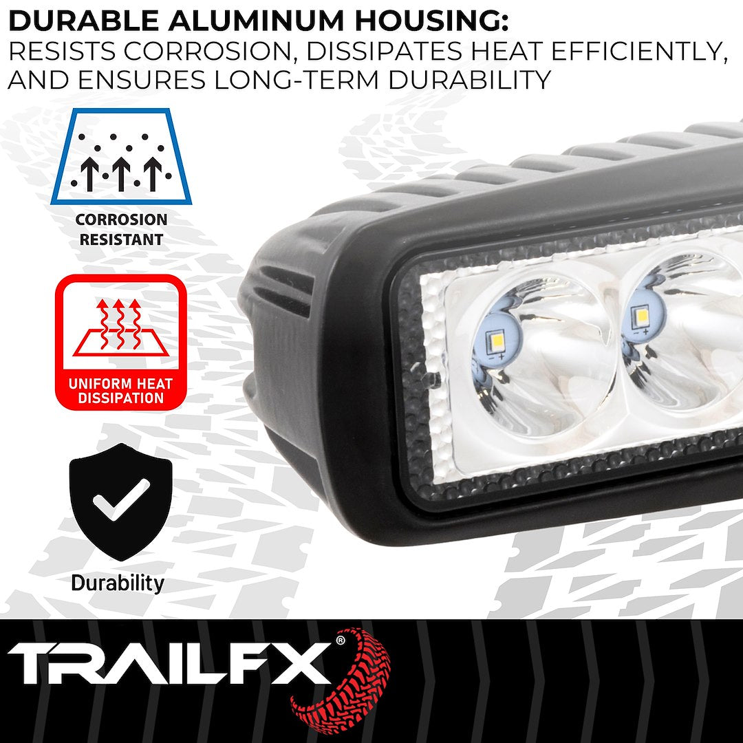 TrailFX 6" Round LED Light- Pair (6SRUTLS2) - product image 7