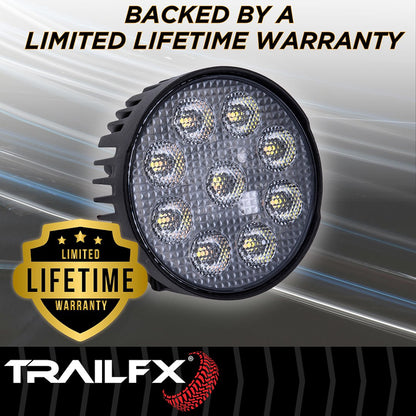 TrailFX 4" Round LED Light w/Flashing Func- Single (4RNDWLAMF1) - product image 11