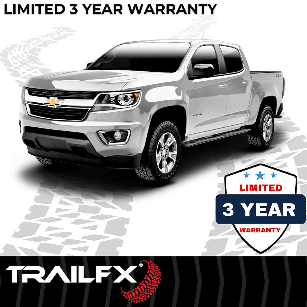 TrailFX 2015–2026 T4 Trapezoid Step Bar For GM Colorado/Canyon Crew-Black (A4009B) - product image 8