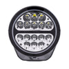 TrailFX 7" Round LED Lights- Pair (7RNDS2)