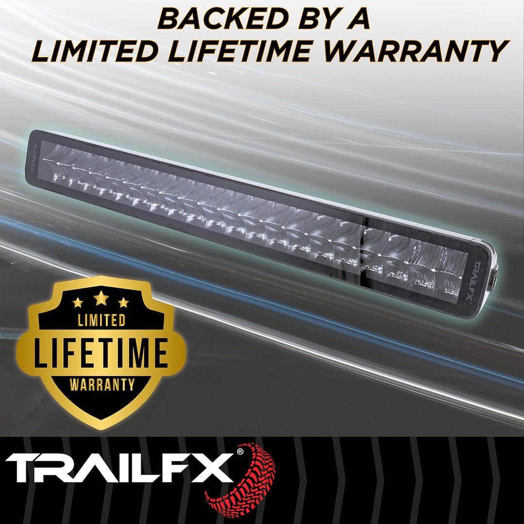 TrailFX 20" Double Row LED Light Bar-Black Edition (20DRBKCM) - product image 12