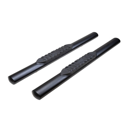 TrailFX 2018–2025 4" Oval Straight Step Bar For Jeep Wrangler JL 2 Dr- Black (A1546T) - product image 1