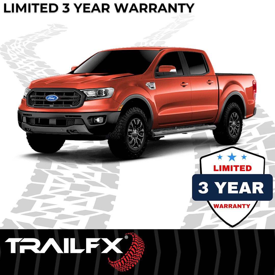 TrailFX 2019–2026 5" Oval Straight Step Bar For GM Silverado/Sierra Extended- Black (A7089B) - product image 8