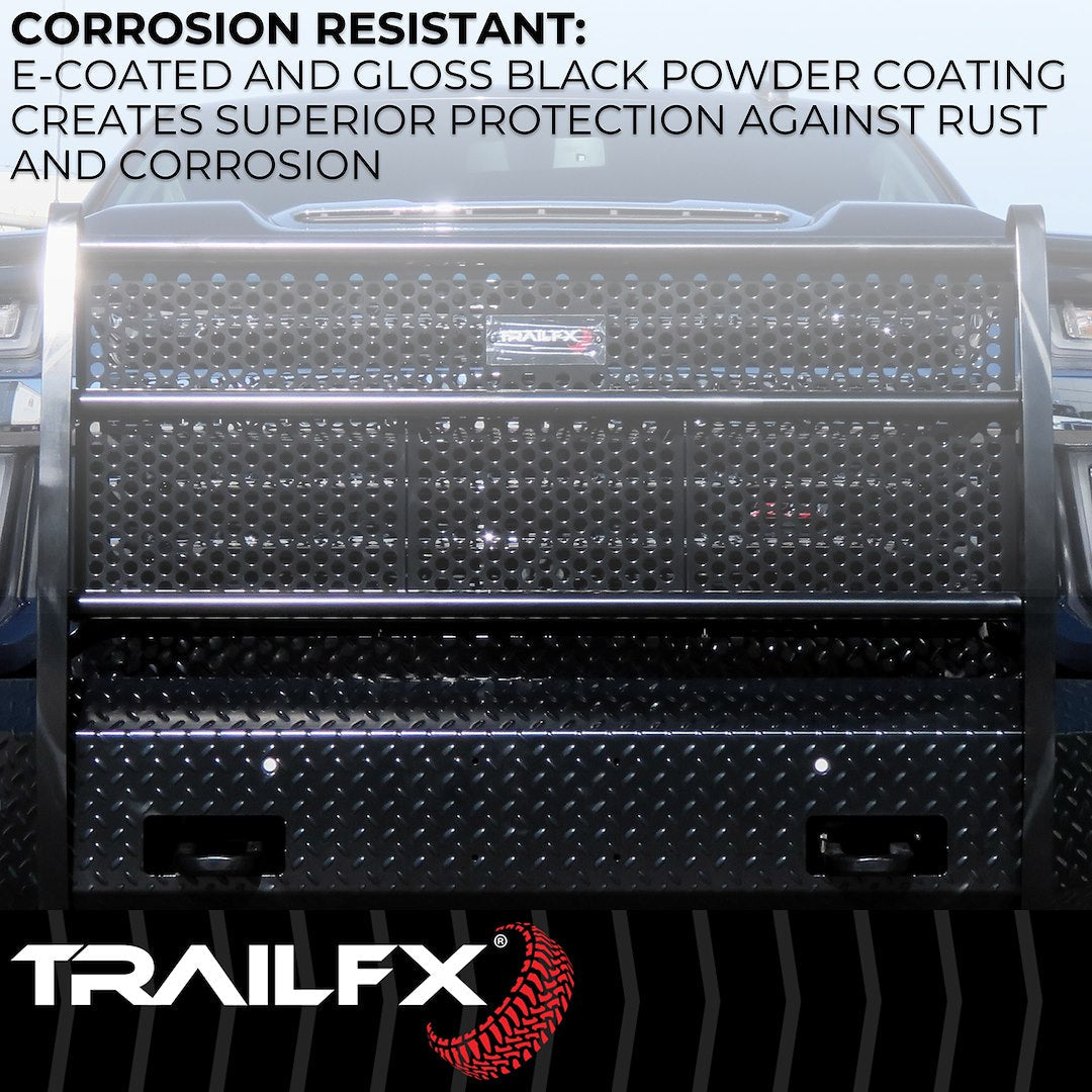 TrailFX 2008–2010 Front Full Replacement Bumper for Ford Superduty (FX3001A) - product image 3