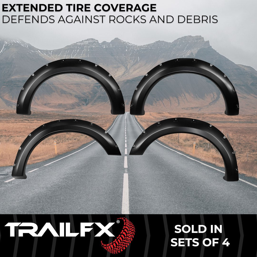 TrailFX 2004–2008 Pocket Style Fender Flares for Ford F150 (TFF3001S) - product image 2