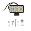TrailFX 4.4" x 2.2" LED Work Light- Single (3X2WLF1)