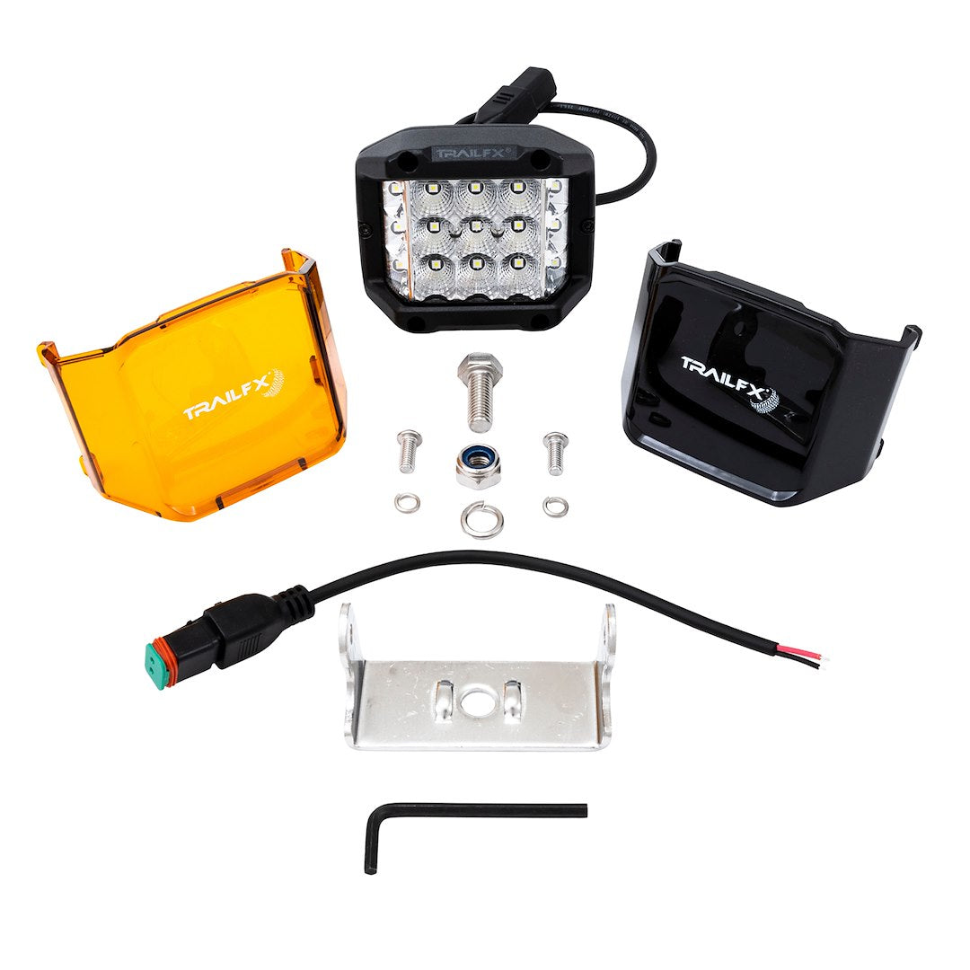 TrailFX 4" LED Side Shooter Pod Light- Single (PODSIDF1) - product image 2