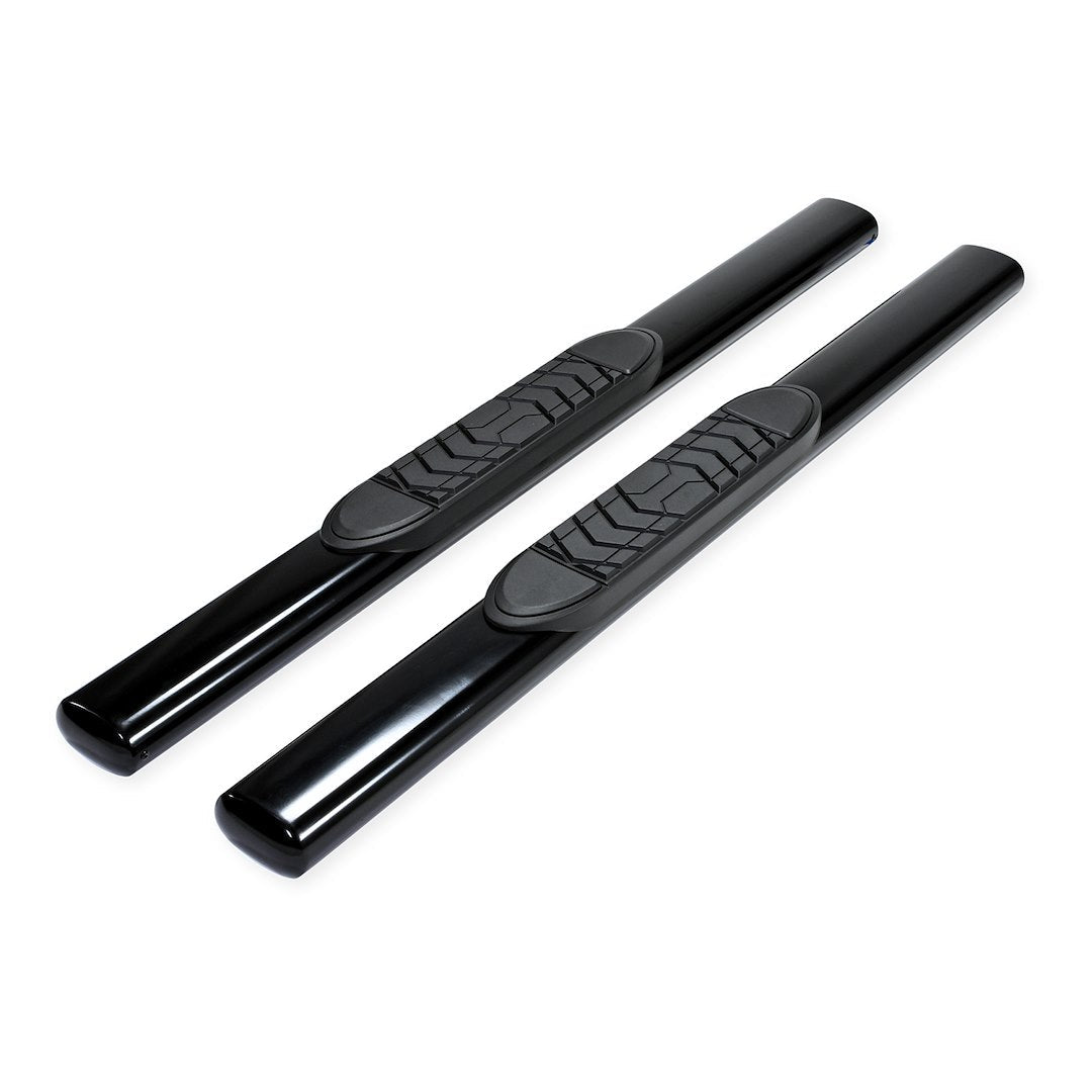 TrailFX 2015–2026 5" Oval Straight Step Bar For Ford F150-350 Standard-Black (A7040B) - product image 1