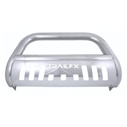 TrailFX 2024–2026 3" Round Bull Bar For Toyota Land Cruiser- Stainless (B0046S) - product image 1