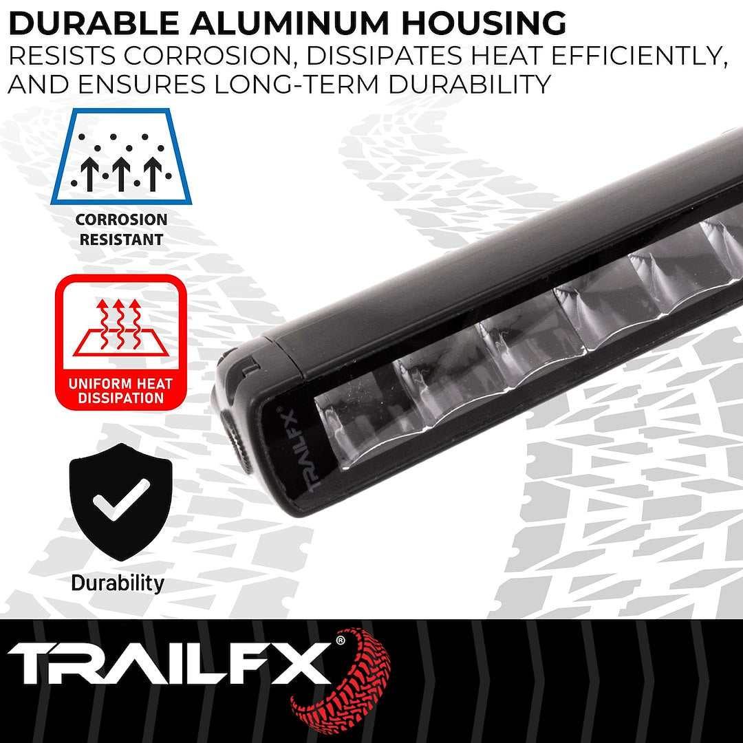 TrailFX 30" Single Row LED Light Bar- Black Edition (30SRBKCM) - product image 7