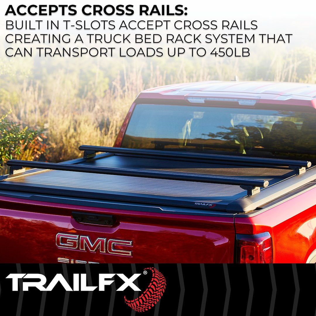 TrailFX 2019–2026 Retractable Tonneau Cover For GM Silverado/Sierra 1500 5.8' (TFX6001) - product image 8