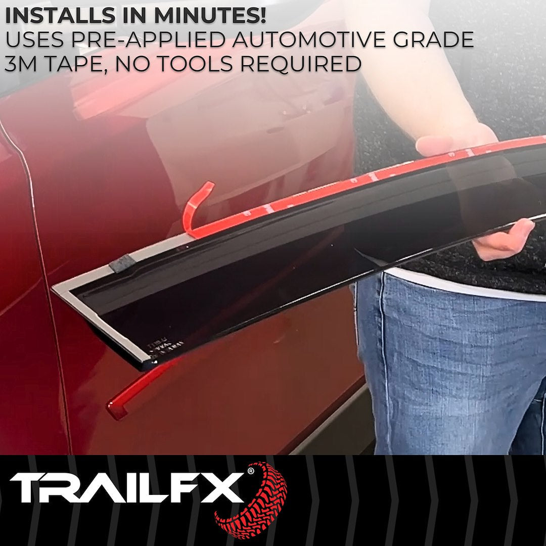 TrailFX 2020–2025 4-Piece Window Vent For Toyota Highlander (4739H) - product image 6