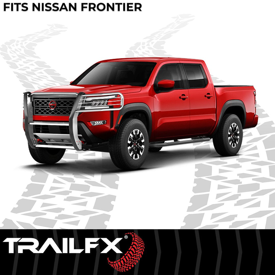 TrailFX 2022–2026 Grille Guard For Nissan Frontier-Stainless (E0048S) - product image 6
