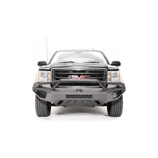 Fab Fours Vengeance Front Bumper 2 Stage Black Powder Coated w/Pre-Runner Guard l GS07-D2152-1