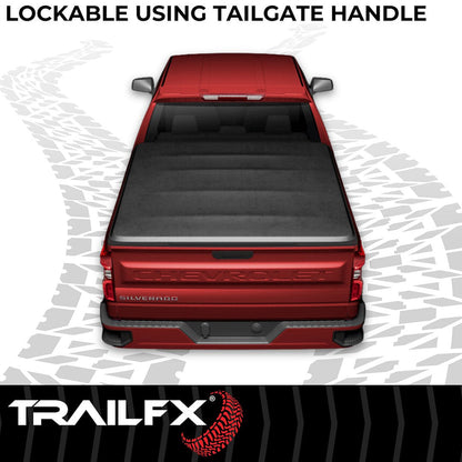 TrailFX 2017–2026 Soft Folding Tonneau Cover For Nissan Titan 5.5' (TFX4005) - product image 8