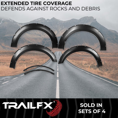 TrailFX 2018–2020 Pocket Style Fender Flares for Ford F150 (TFF3006S) - product image 2