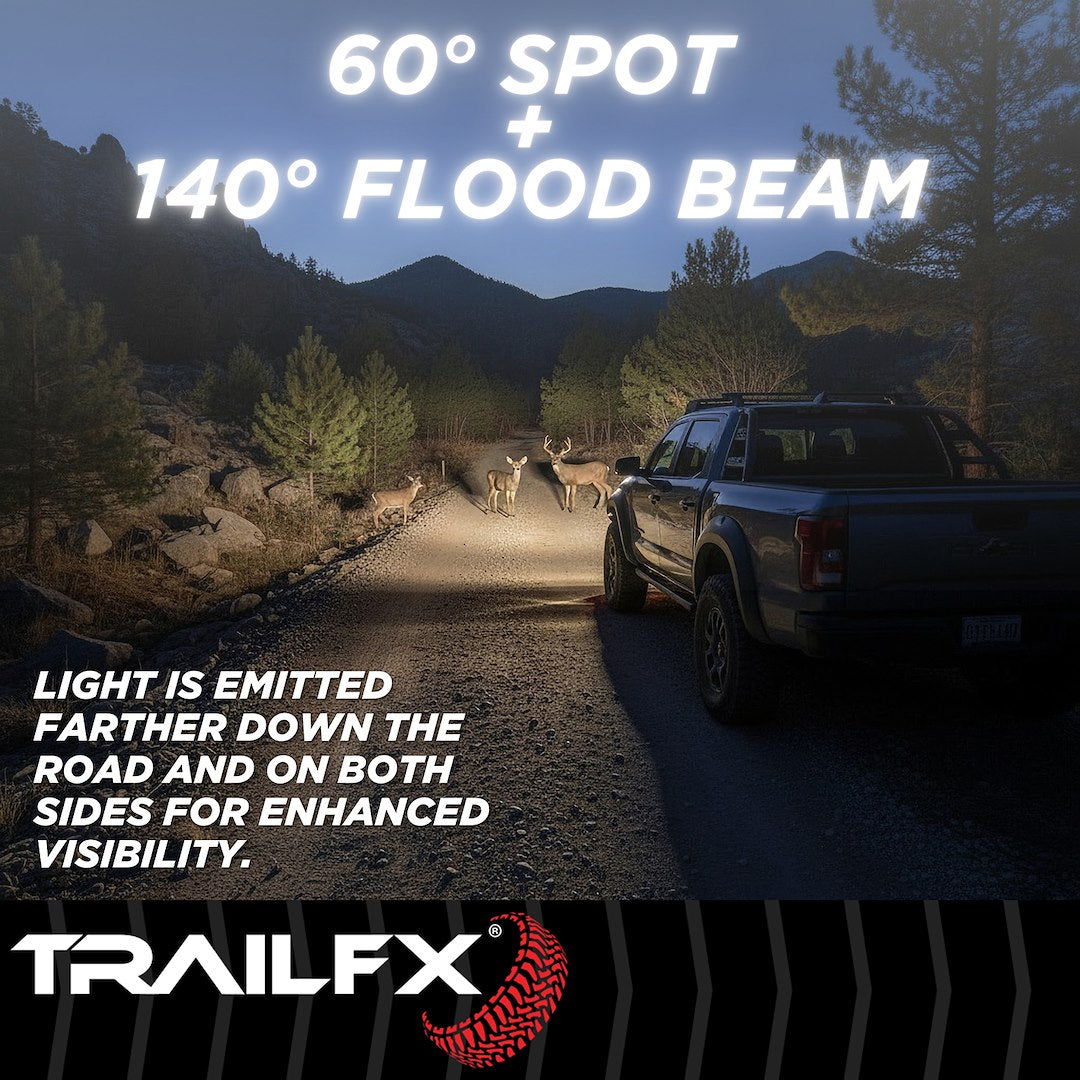 TrailFX 4" LED Side Shooter Pod Light- Single (PODSIDF1) - product image 6