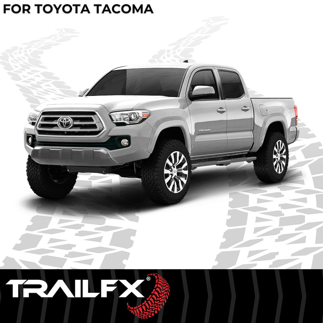 TrailFX 2005–2023 A4 Step Bars For Toyota Tacoma Double Cab (AL4017B) - product image 3