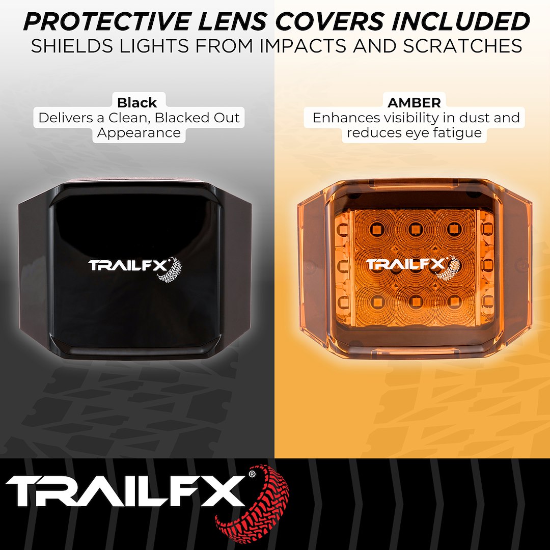 TrailFX 4" LED Side Shooter Pod Light- Single (PODSIDF1) - product image 10