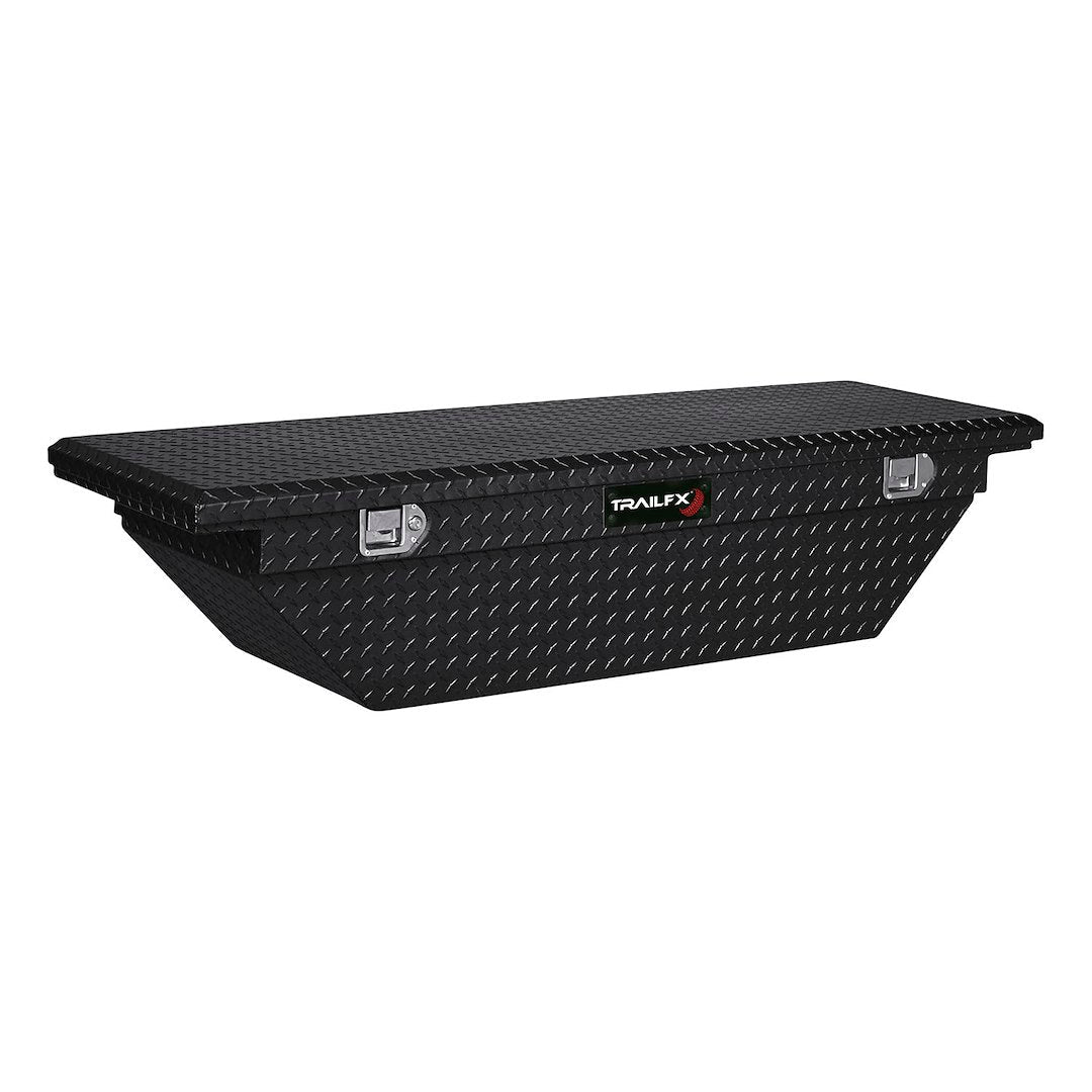 TrailFX 69 Inch Aluminum Low Profile Single Lid Crossover Toolbox- Gloss Black (120702) - product image 1