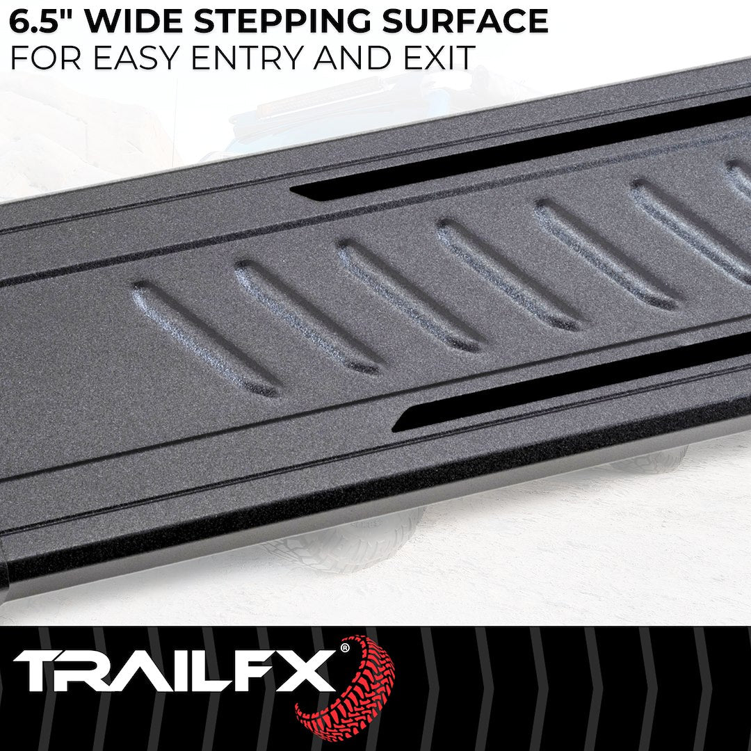 TrailFX 2014–2019 A4 Step Bars For GM Silverado/Sierra Extended Cab (AL4003B) (AL6003B) - product image 6