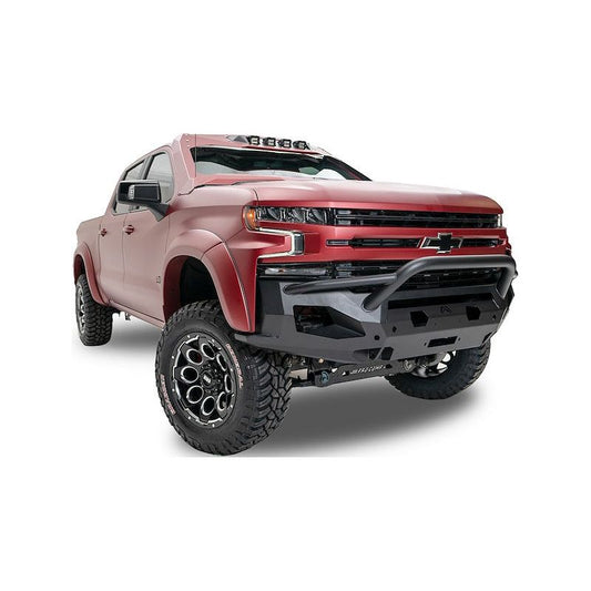 Fab Fours Matrix Front Bumper 2 Stage Black Powder Coat 7/8 in. D-Ring Mounts Pre-Runner Guard l CH15-X2752-1