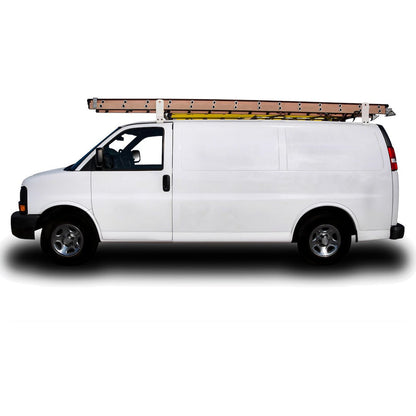 TrailFX Universal Van Ladder Rack 2 Bar Rain Gutter Mount (FCLR004W) - product image 3