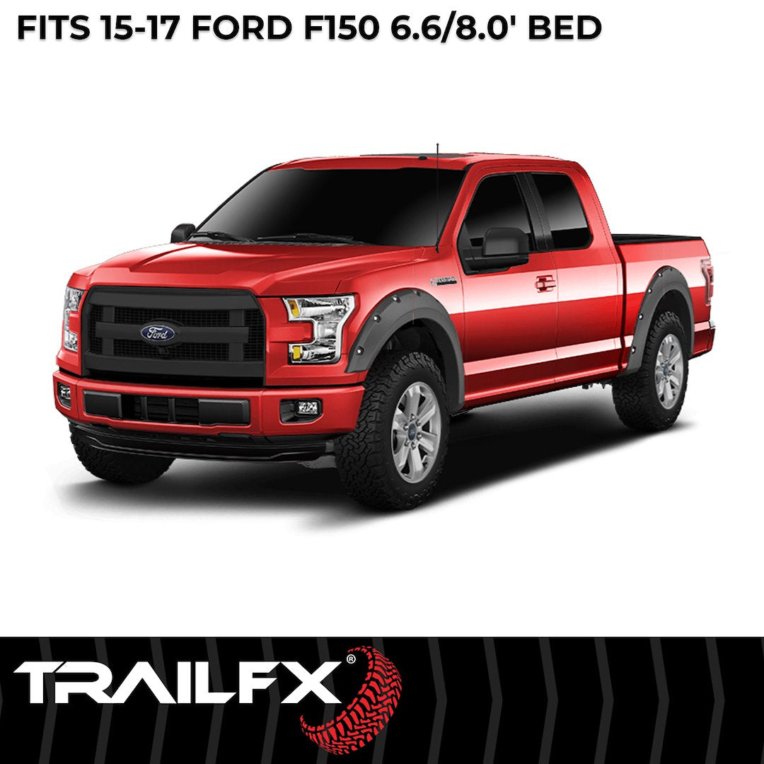 TrailFX 2015–2017 Pocket Style Fender Flares for Ford F150 (TFF3003S) - product image 7
