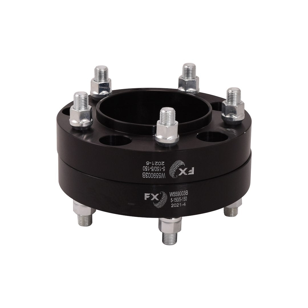 TrailFX Hub Centric Wheel Spacer- Black Anodized (W550007HC) - product image 5