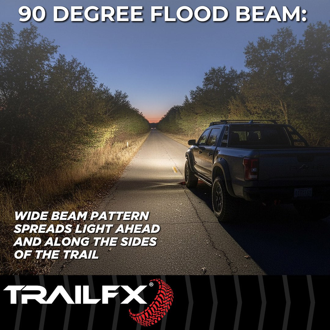 TrailFX 7" Round LED Lights- Pair (7RNDF2) - product image 6