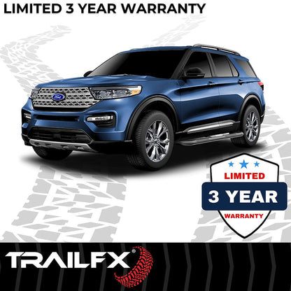 TrailFX 2020–2026 3" Round Step Bar For Ford Explorer- Black (A0064B) - product image 7