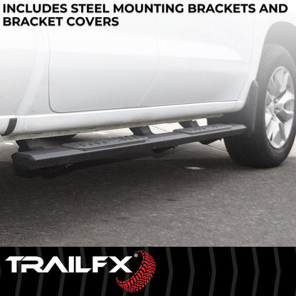 TrailFX 2005–2026 A4 Step Bars For Nissan Frontier Crew Cab (AL4021B) - product image 6