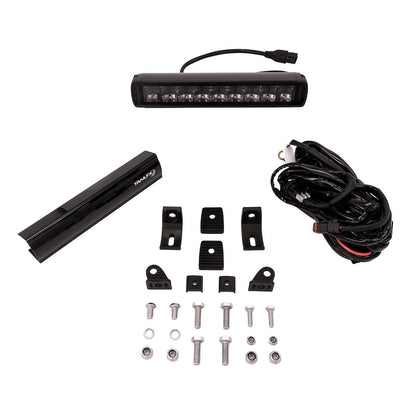 TrailFX 10" Single Row LED Light Bar- Black Edition (10SRBKCM) - product image 2