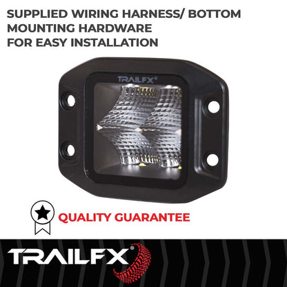 TrailFX 3" LED Cube Light- Black Edition Single (2X2CFFMB) - product image 6