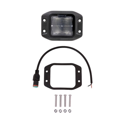 TrailFX 3" LED Cube Flush Mount Light- Black Edition Single (2X2FMBKF1) - product image 2