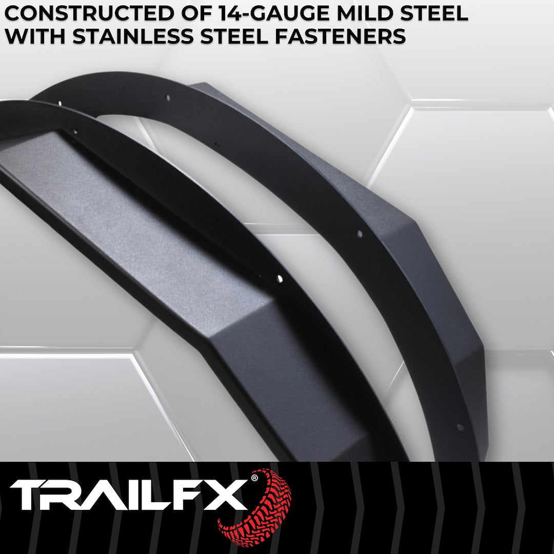 TrailFX 2021–2026 Rear Angled Fender Flares For Ford Bronco 2 Door (BR014T) - product image 3