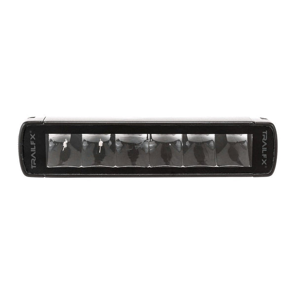 TrailFX 6" Single Row LED Light Bar- Black Edition (6SRBKCM)
