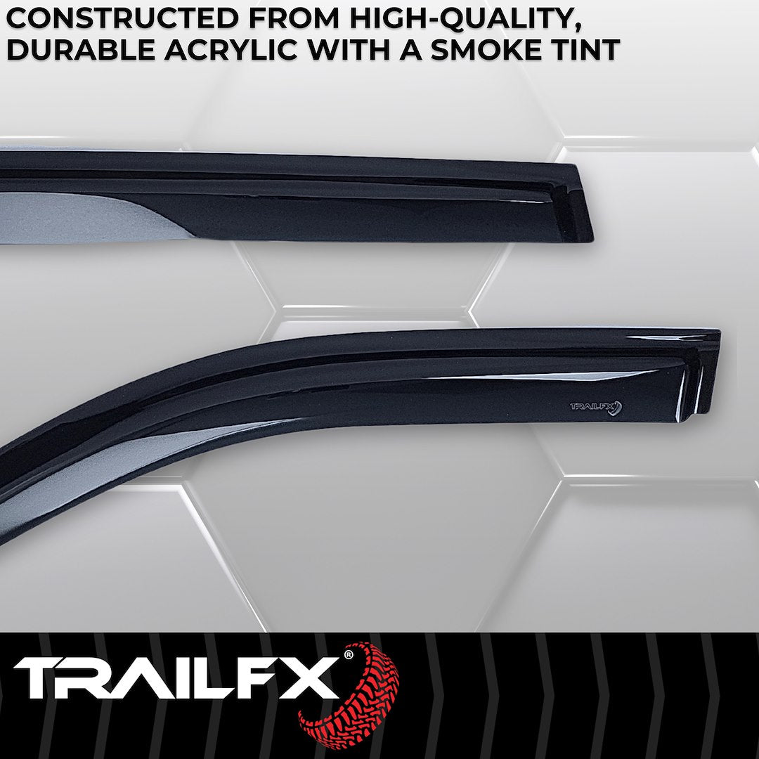 TrailFX 2020–2025 4-Piece Window Vent For Toyota Highlander (4739H) - product image 4