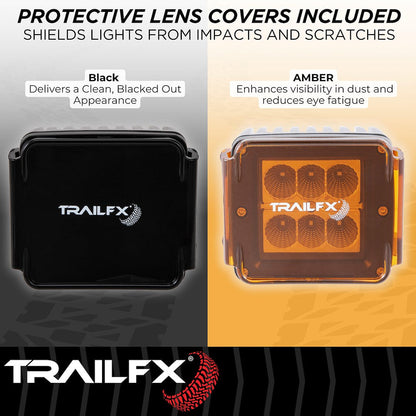TrailFX 3" LED Cube Lights- Single (3X2F1) - product image 10
