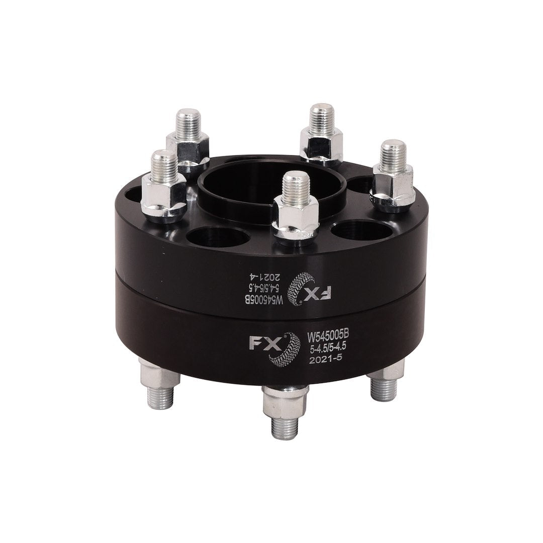 TrailFX Hub Centric Wheel Spacer- Black Anodized (W545005HC) - product image 2