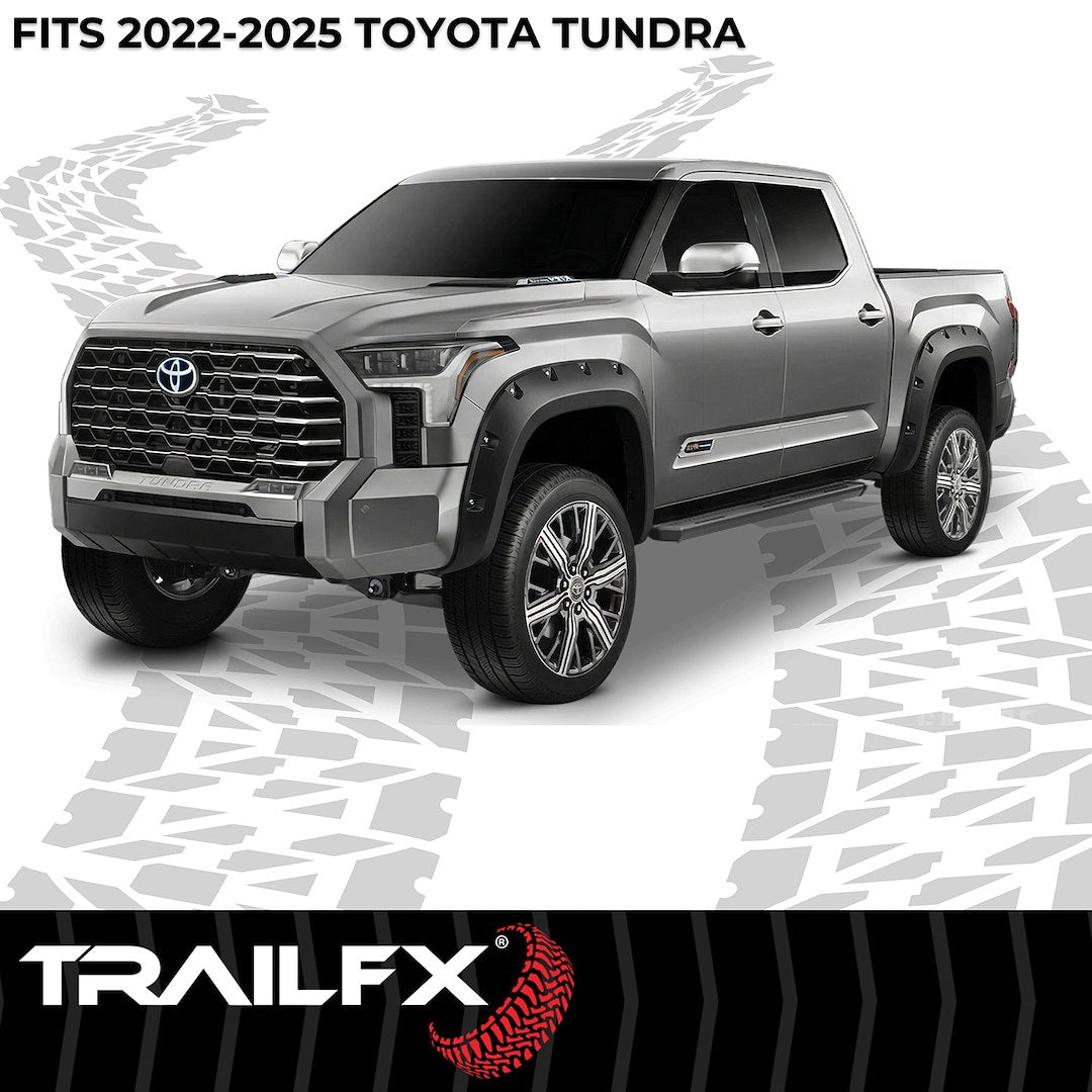 TrailFX 2022–2026 Pocket Style Fender Flares For Toyota Tundra (TFT3004S) - product image 7