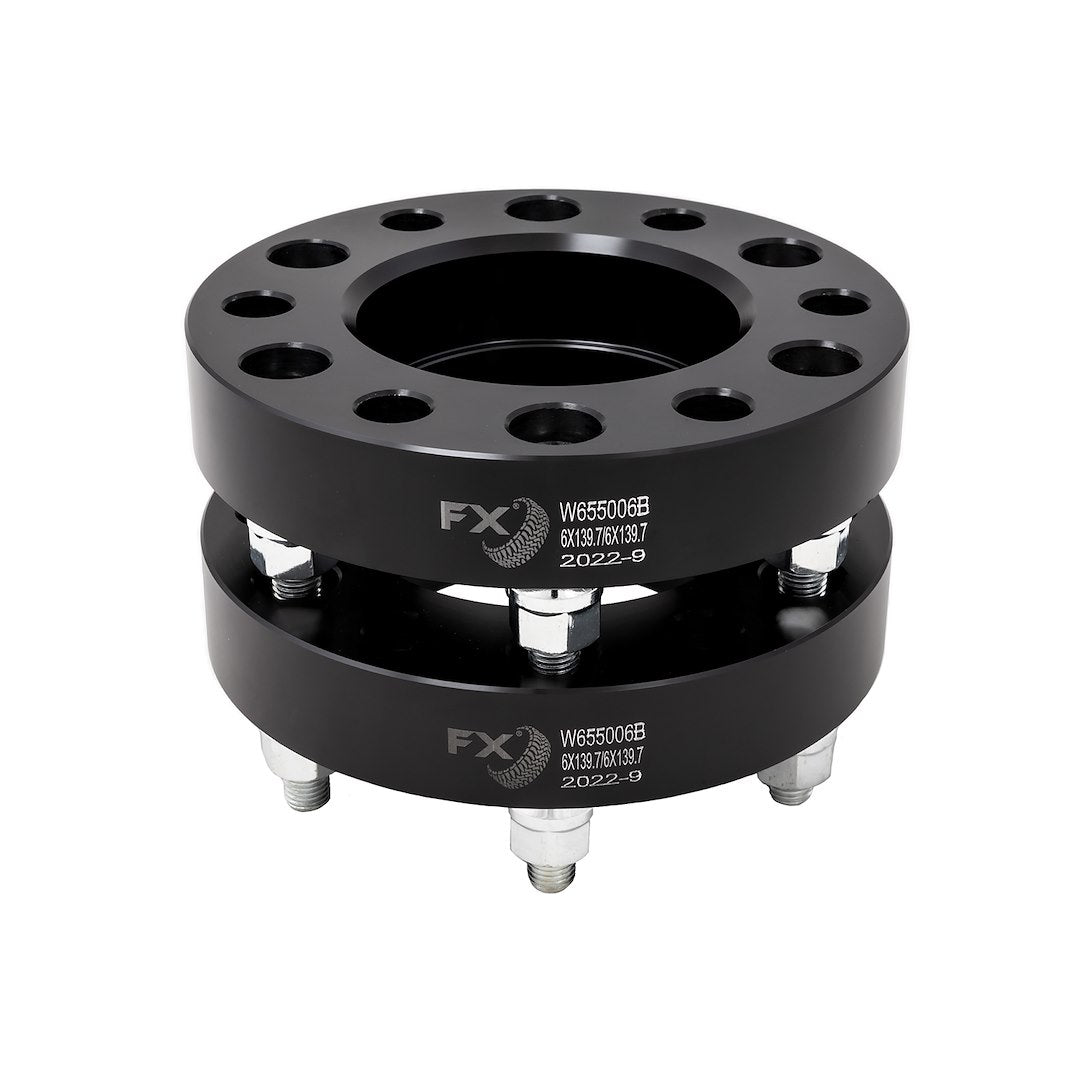 TrailFX 2021–2025 Hub Centric Wheel Spacer For Ford Bronco- Black (W655006B) - product image 2
