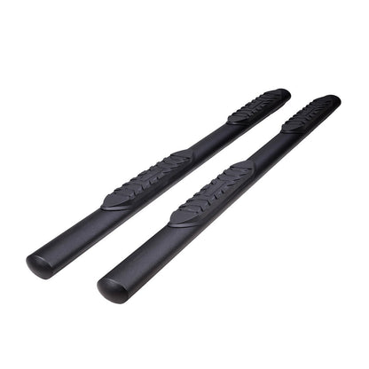 TrailFX 2022–2024 4" Oval Straight Step Bar For Toyota Tundra Double- Black (A1557T) - product image 1