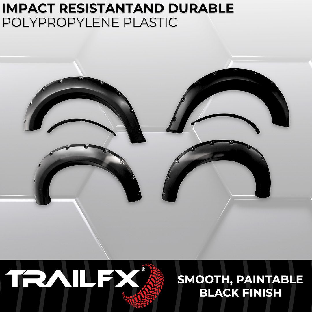 TrailFX 2009–2014 Pocket Style Fender Flares for Ford F150 (TFF3002S) - product image 4