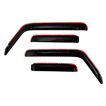 TrailFX 2018–2026 In Channel 4-Piece Window Vent For Jeep JL/JT (4811IC) - product image 1