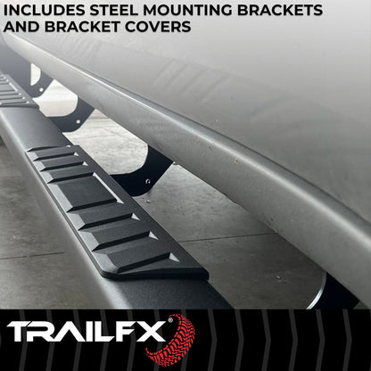 TrailFX 2009–2018 T4 Trapezoid Step Bar For Ram 1500-3500 Crew-Black (A4012B) - product image 6