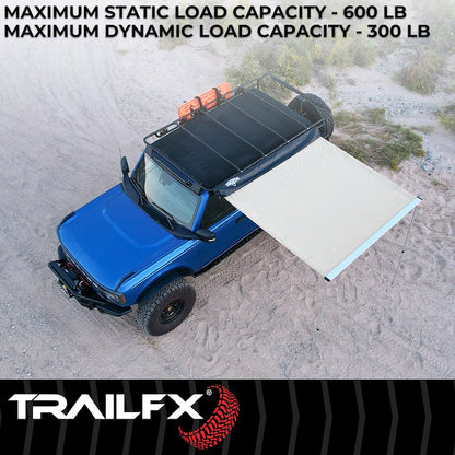 TrailFX | Ford Bronco 4 Door 2022-2026 Roof Rack (Soft or Hardtop) | BR015T