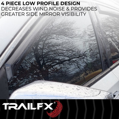 TrailFX 2018–2024 In Channel 4-Piece Window Vent For GMC Terrain (4812IC) - product image 5