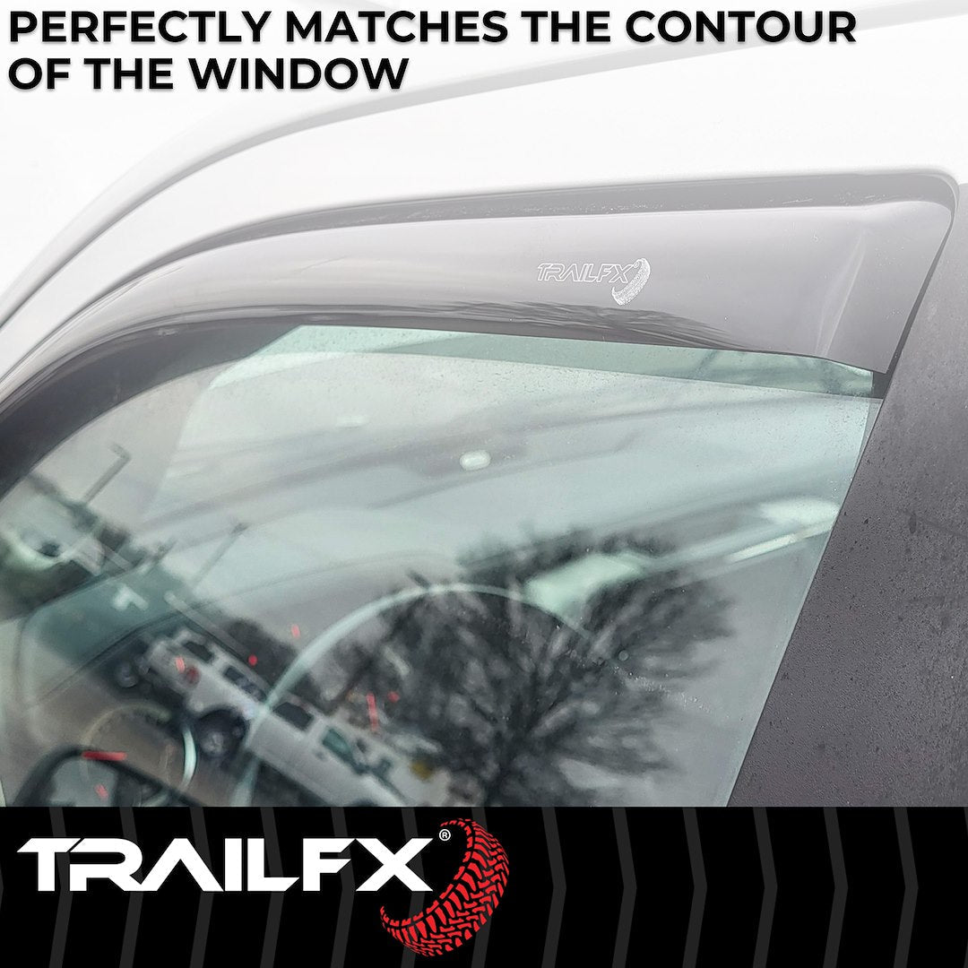 TrailFX 2019–2026 In Channel 4-Piece Window Vent For GM Silverado/Sierra (4805IC) - product image 3