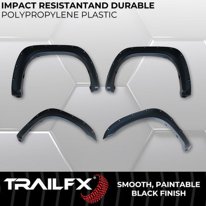 TrailFX 2007–2013 Pocket Style Fender Flares For Toyota Tundra (TFT3001S) - product image 4